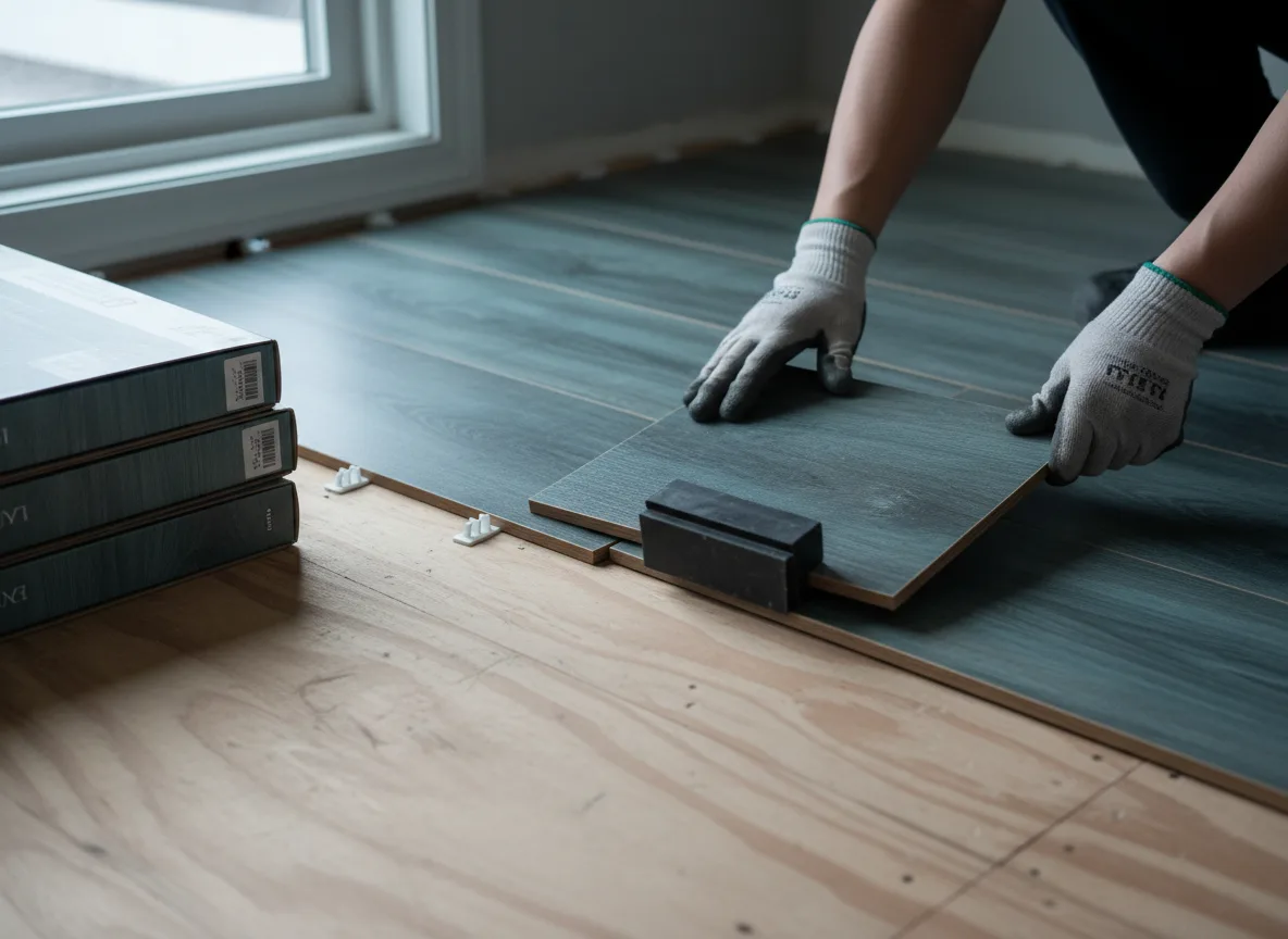 Luxury Vinyl Plank Installation company in Long Bottom, OH